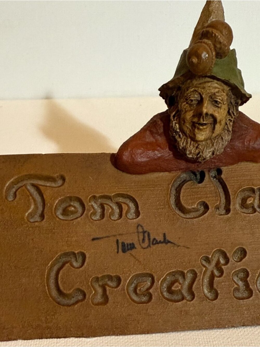 Tom Clark Creations Sign - SIGNED BY TOM CLARK‎